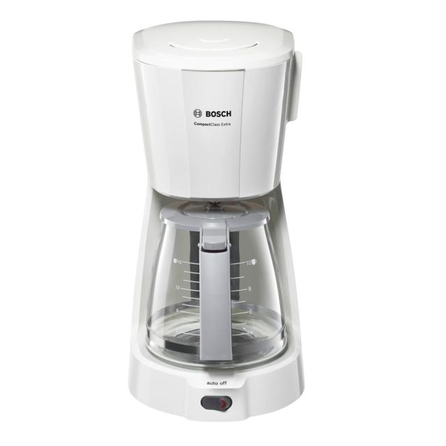 Кафемашина Bosch TKA3A031, Coffee machine, CompactClass Extra, White