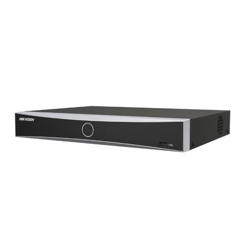 Рекордер HikVision Network recorder, 16 IP Cameras, up to 8 MP (5x1080p/1x4K), H.265, 1 SATA HDD up to 10TB, 2 USB, 100Mbit; Video input: HDMI 4K, VGA 1080p