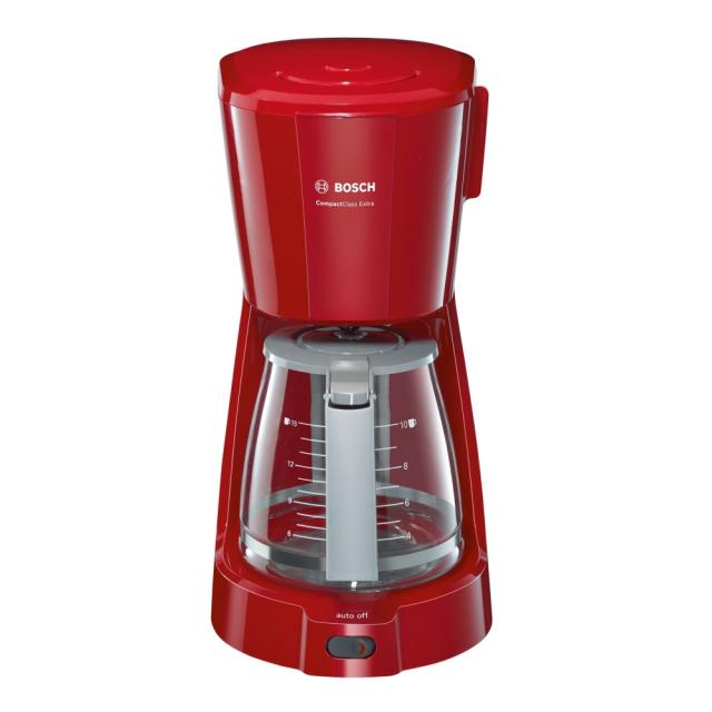 Кафемашина Bosch TKA3A034, Coffee machine, CompactClass Extra, Red
