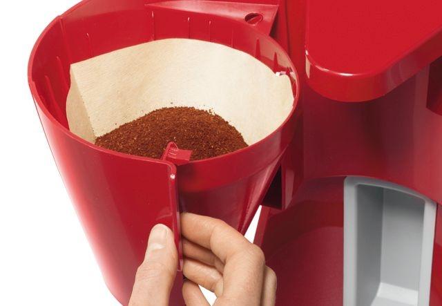 Кафемашина Bosch TKA3A034, Coffee machine, CompactClass Extra, Red