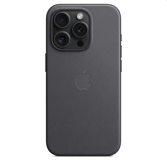 Калъф Apple iPhone 15 Pro FineWoven Case with MagSafe - Black