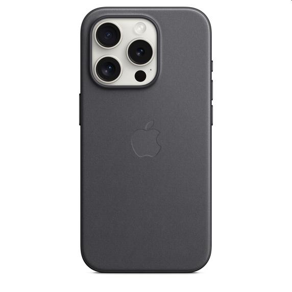 Калъф Apple iPhone 15 Pro FineWoven Case with MagSafe - Black
