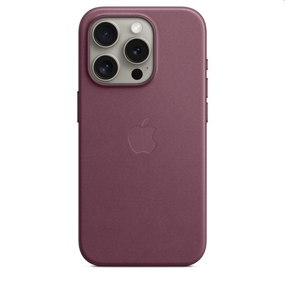 Калъф Apple iPhone 15 Pro FineWoven Case with MagSafe - Mulberry