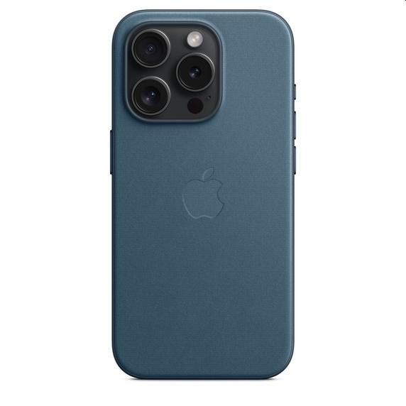 Калъф Apple iPhone 15 Pro FineWoven Case with MagSafe - Pacific Blue