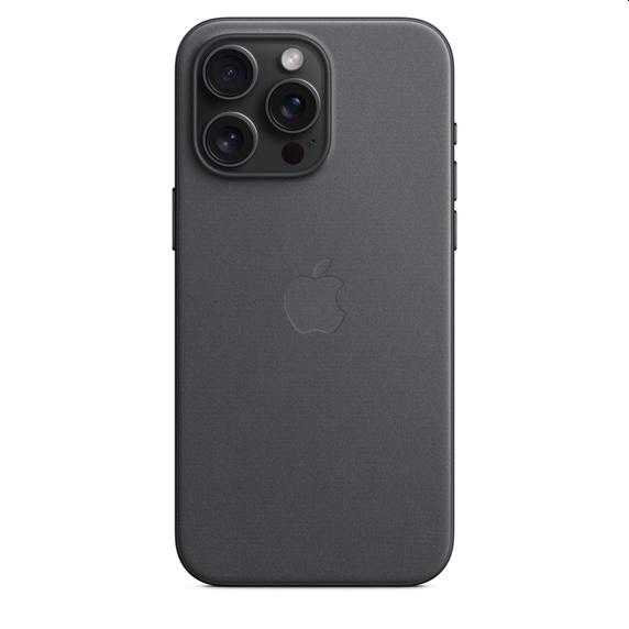 Калъф Apple iPhone 15 Pro Max FineWoven Case with MagSafe - Black