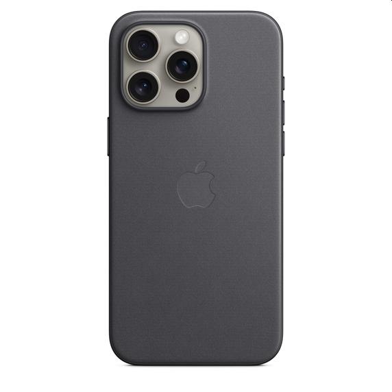 Калъф Apple iPhone 15 Pro Max FineWoven Case with MagSafe - Black