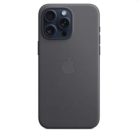 Калъф Apple iPhone 15 Pro Max FineWoven Case with MagSafe - Black