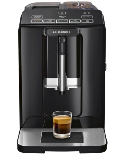 Кафемашина Bosch TIS30129RW, Automatic coffee-espresso machine, VeroCup 100, 1300 W, 1.4 litre, 15 bar, black