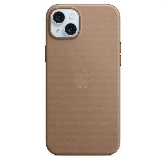 Калъф Apple iPhone 15 Plus FineWoven Case with MagSafe - Taupe