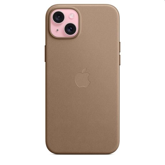 Калъф Apple iPhone 15 Plus FineWoven Case with MagSafe - Taupe