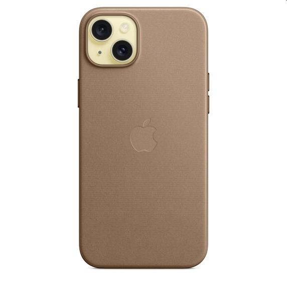 Калъф Apple iPhone 15 Plus FineWoven Case with MagSafe - Taupe