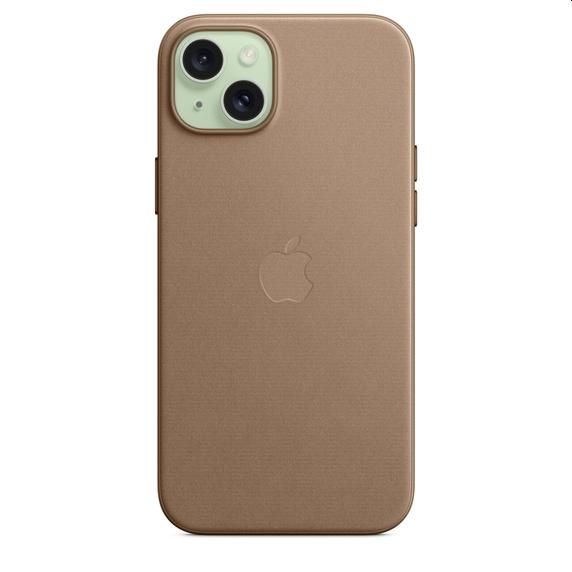 Калъф Apple iPhone 15 Plus FineWoven Case with MagSafe - Taupe