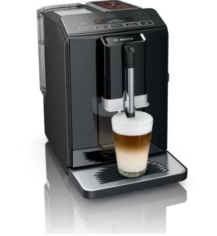 Кафемашина Bosch TIS30329RW, Automatic coffee-espresso machine, VeroCup 300, 1300 W, 1.4 litre, 15 bar, 2 cups, silver