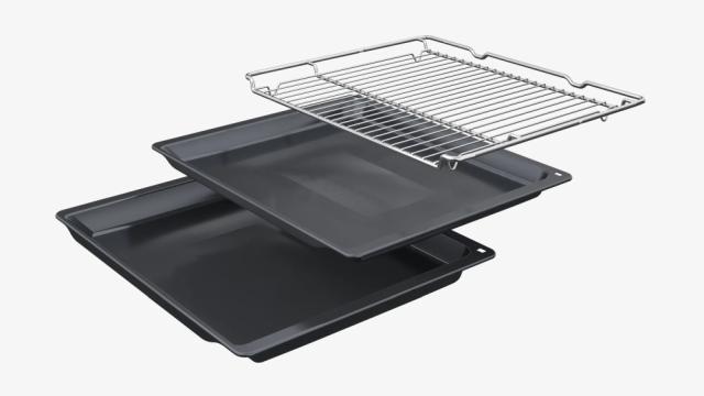 Фурна Bosch HBG7341W1, SER8, Built-in oven 60 x 60 cm, 71 l, TFT touch display, Digital control ring, Hotair Gentle, Air Fry function, A+, Eco Clean Direct, Oven Assistant, Home Connect, White