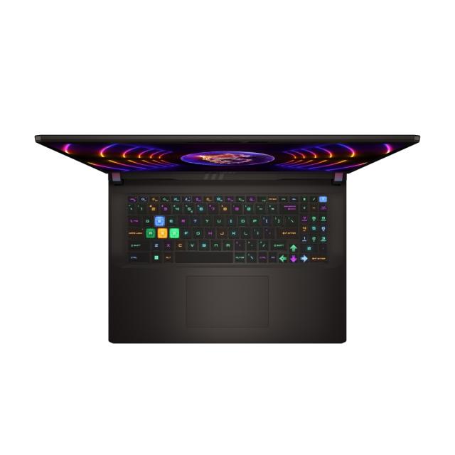 Лаптоп MSI Vector GP78 HX 13VI, i9-13980HX, 17" QHD+(2560x1600), 240Hz, 100% DCI-P3 IPS-level, 32GB DDR5 (2x16GB 5600), 2TB NVMe SSD, RTX 4090 16GB GDDR6, w/MUX, HM770, WiFi 6E, Windows 11 Home, 4 cell 90Wh, 2Y, Cosmos Gray, Per-Key RGB KBD by SteelS