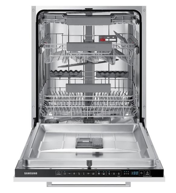 Съдомиялна машина Samsung DW60A6092IB/EO, Built-in Dishwasher, 60 cm, Energy Efficiency D, Capacity 14 p/s, Programs 7,  Half Load, LED Display, Water Consumption Per Cicle 10.5 L, Noise Level 44 dBA