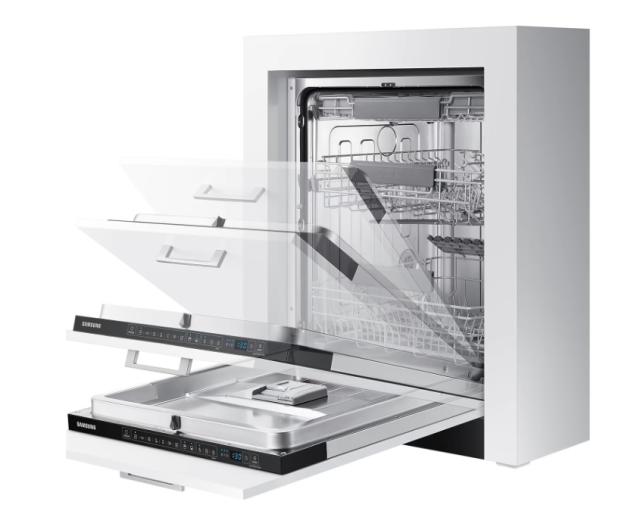Съдомиялна машина Samsung DW60A6092IB/EO, Built-in Dishwasher, 60 cm, Energy Efficiency D, Capacity 14 p/s, Programs 7,  Half Load, LED Display, Water Consumption Per Cicle 10.5 L, Noise Level 44 dBA