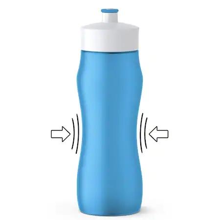 Бутилка за вода Tefal K3200312, SQUEEZE BOTTLE 0.6L BLUE TEF1