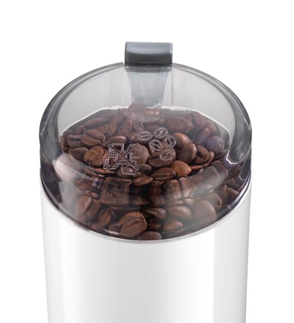 Кафемелачка Bosch TSM6A011W, Coffee grinder, 180W, up to 75g coffee beans, White