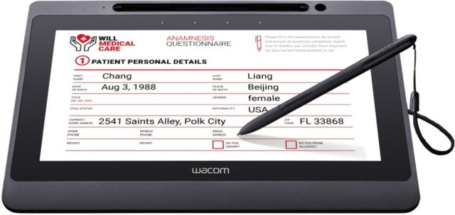 Таблет Wacom Signature Set - DTU1141B & sign pro PDF Lite