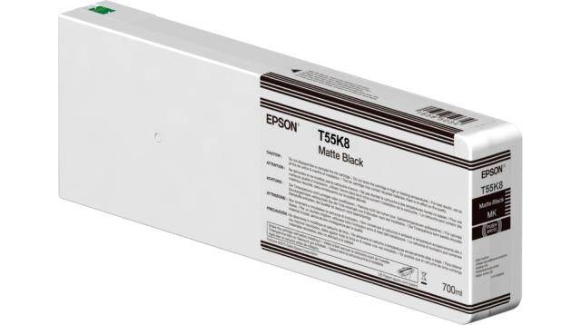 Консуматив Epson Singlepack Matte Black T55K800 UltraChrome HDX/HD 700ml