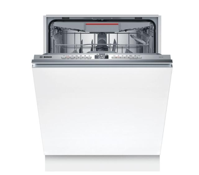 Съдомиялна Bosch SMH4HVX00E SER4 Dishwasher fully integrated, 60 cm, D, 9 l ,14 ps, 46 dB, 3rd drawer, ExtraDry, VarioFlex baskets and Vario drawer, Rackmatic, VarioHinge, display, HC