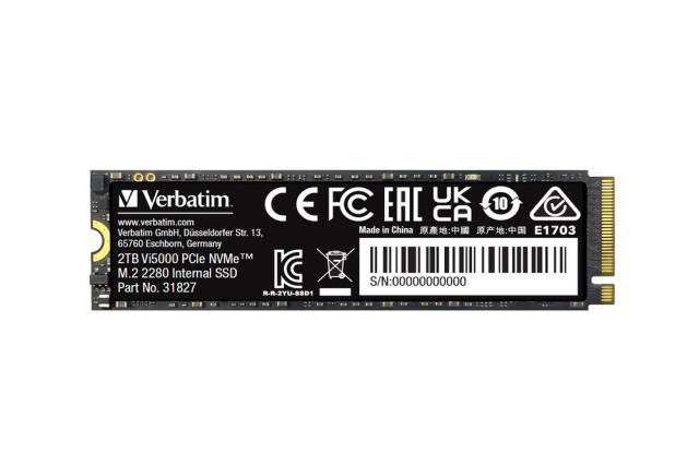 Твърд диск Verbatim Vi5000 Internal PCIe NVMe M.2 SSD 2TB