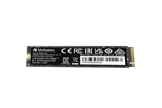 Твърд диск Verbatim Vi5000 Internal PCIe NVMe M.2 SSD 2TB