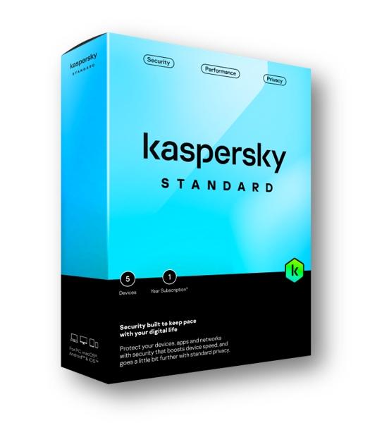 Лиценз за ползване на програмен продукт Kaspersky Standard Eastern Europe  Edition. 3-Device 1 year Base Download Pack