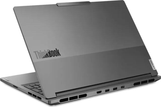 Лаптоп Lenovo ThinkBook 16p G4 Intel Core i7-13700H (up to 5.0GHz, 24MB), 32GB(16+16) DDR5 5200MHz, 1TB SSD, 16" 3.2K (3200x2000) IPS AG, NVIDIA GeForce RTX 4060/8GB, Color Calibration, WLAN, BT, FHD&IR Cam, Backlit KB, Storm Grey, DOS, 3Y CCI