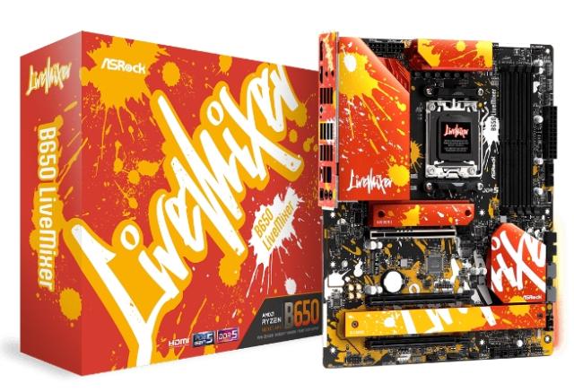Дънна платка Asrock B650 LiveMixer