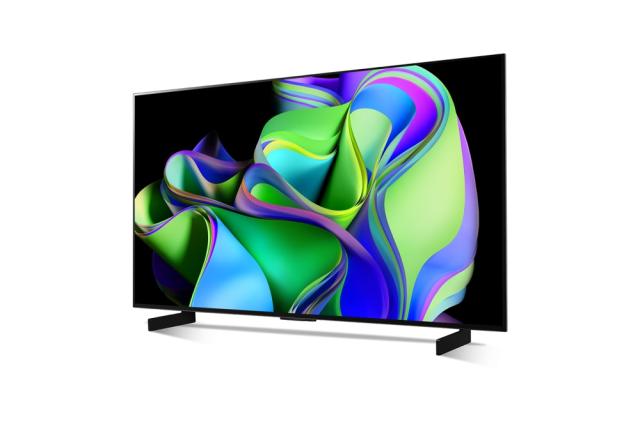 Телевизор LG OLED42C31LA, 42" UHD OLED evo, 4K (3840 x 2160), DVB-C/T2/S2, Full Cinema Screnn, Alpha 9 Processor, 120Hz, ThinQ AI, HDR10, VRR, NVIDIA G-SYNC, AMD FreeSync, Dolby Vision, Dolby Atmos, Built-in Wi-Fi, Bluetooth, HDMI, USB, Airplay 2, Mu