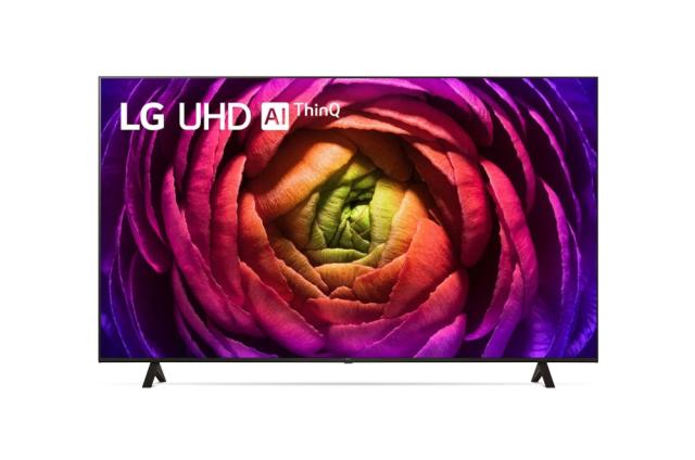 Телевизор LG 65UR76003LL, 65" 4K UltraHD TV 4K (3840 x 2160), DVB-T2/C/S2, webOS Smart TV, Game Optimizer , ThinQ AI, Processor ?5 Gen6, WiFi 802.11ac, HDR10 PRO, 4K Upscaling, int Streeming, HDMI, CI, LAN, USB, 2 Pole Stand, Black