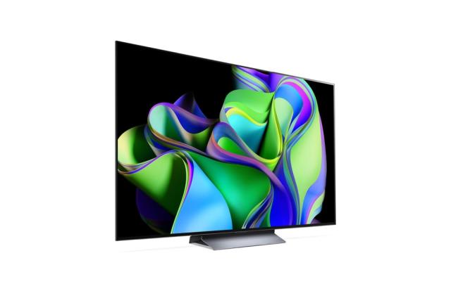 Телевизор LG OLED65C32LA, 65" UHD OLED evo, 4K (3840 x 2160), DVB-C/T2/S2, Full Cinema Screnn, Alpha 9 Processor, 120Hz, ThinQ AI, HDR10, VRR, NVIDIA G-SYNC, AMD FreeSync, Dolby Vision, Dolby Atmos, Built-in Wi-Fi, Bluetooth, HDMI, USB, Airplay 2, Mu