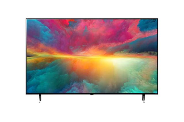 Телевизор LG 65QNED753RA, 65" 4K QNED (Quantum Dot NanoCell), UHD (3840x2160), DVB-T2/C/S2, a5 AI Processor, HDR 10 PRO, webOS Smart TV, ThinQ AI, 4K Upscaling, HGiG, WiFi, AI Sound Pro, Bluetooth, eARC (HDMI 2), CI, Miracast, AirPlay 2, Two Pole sta