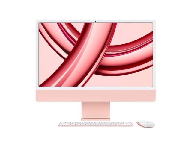 Настолен компютър - всичко в едно Apple IMAC 24" PINK/M3 8C CPU/10C GPU/8GB/256GB-ZEE