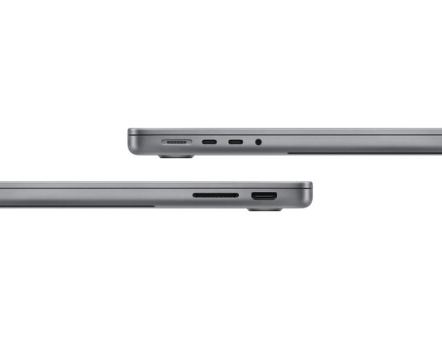 Лаптоп Apple MacBook Pro 14" SPACE GREY/M3 8C/10C GPU/8GB/1TB-ZEE