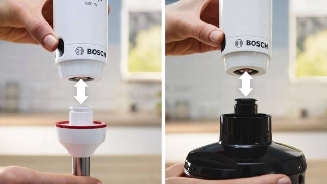 Пасатор Bosch MSM4W220, SER4, Blender, ErgoMaster, 600 W, Dynamic Speed Control, QuattroBlade System, Included Blender, Chopper & Measuring cup, White