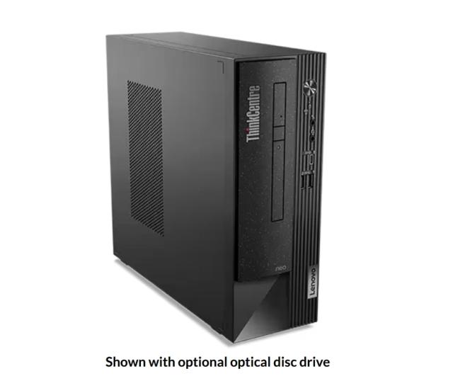 Настолен компютър Lenovo ThinkCentre neo 50s Gen 4, Core i3-13100 4C (3.4/4.5GHz, 12MB Cache), 8GB DDR4, 256GB SSD NVMe, HDMI, DP, 1x USB 3.2 Gen 1 Type-C, 4x USB 3.2 Gen 1, Free DOS