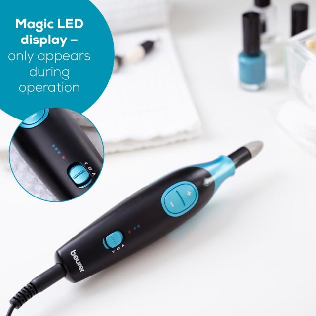 Комплект за маникюр/педикюр Beurer MP 42 Manicure / pedicure set; 7 attachments; LE