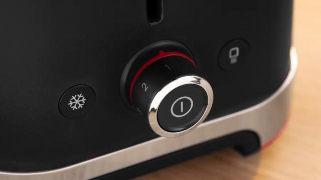 Тостер Bosch TAT4M223, MyMoment Compact toaster, 950 W, Auto power off, Defrost and reheat setting, Removable and foldable bun attachment, High lift, Black