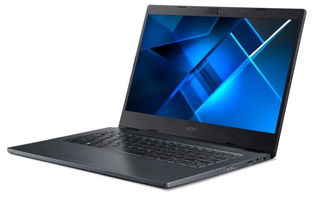Лаптоп Acer Travelmate TMP413-51-TCO-56FZ, Core i5-1335U, (3.4GHz up to 4.60Ghz, 12MB), 13.3" IPS (WUXGA 1920 x 1200), 1*16GB LPDDR5, 512GB PCIe NVMe SSD, Intel UMA, HD camera with shutter + mic, TPM 2.0, FPR, Wi-Fi 6E, BT, KB, Win 11 Pro, Blue, 3Y W