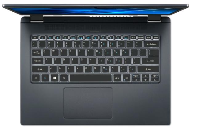 Лаптоп Acer Travelmate TMP413-51-TCO-56FZ, Core i5-1335U, (3.4GHz up to 4.60Ghz, 12MB), 13.3" IPS (WUXGA 1920 x 1200), 1*16GB LPDDR5, 512GB PCIe NVMe SSD, Intel UMA, HD camera with shutter + mic, TPM 2.0, FPR, Wi-Fi 6E, BT, KB, Win 11 Pro, Blue, 3Y W
