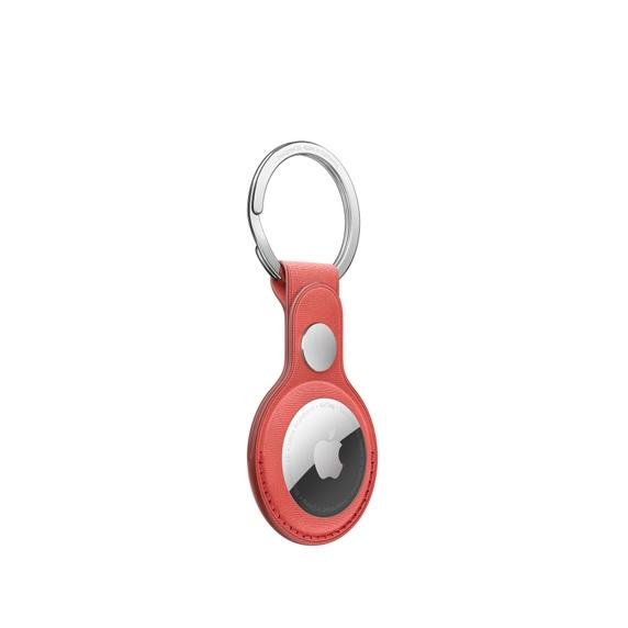 Аксесоар Apple AirTag FineWoven Key Ring - Coral