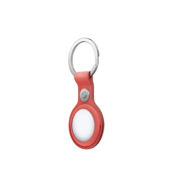 Аксесоар Apple AirTag FineWoven Key Ring - Coral