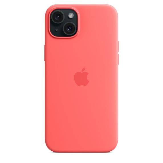 Калъф Apple iPhone 15 Plus Silicone Case with MagSafe - Guava
