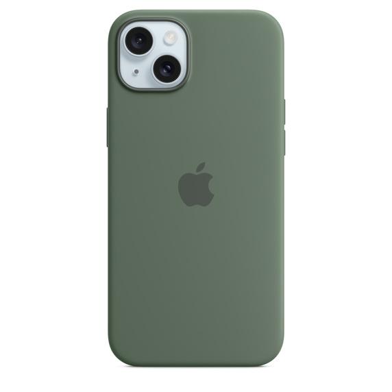 Калъф Apple iPhone 15 Plus Silicone Case with MagSafe - Cypress