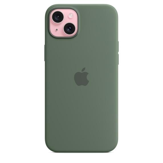 Калъф Apple iPhone 15 Plus Silicone Case with MagSafe - Cypress