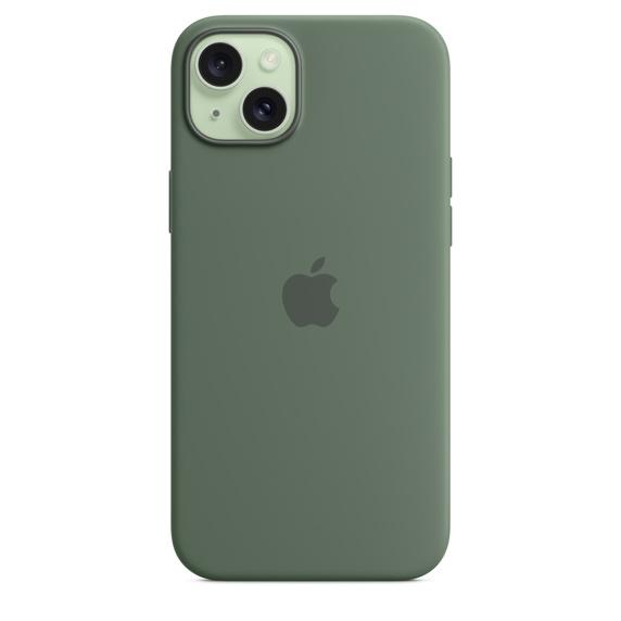 Калъф Apple iPhone 15 Plus Silicone Case with MagSafe - Cypress