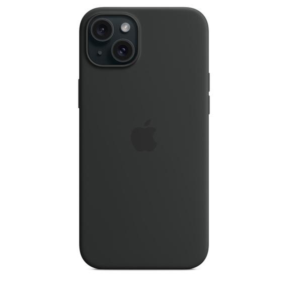 Калъф Apple iPhone 15 Plus Silicone Case with MagSafe - Black